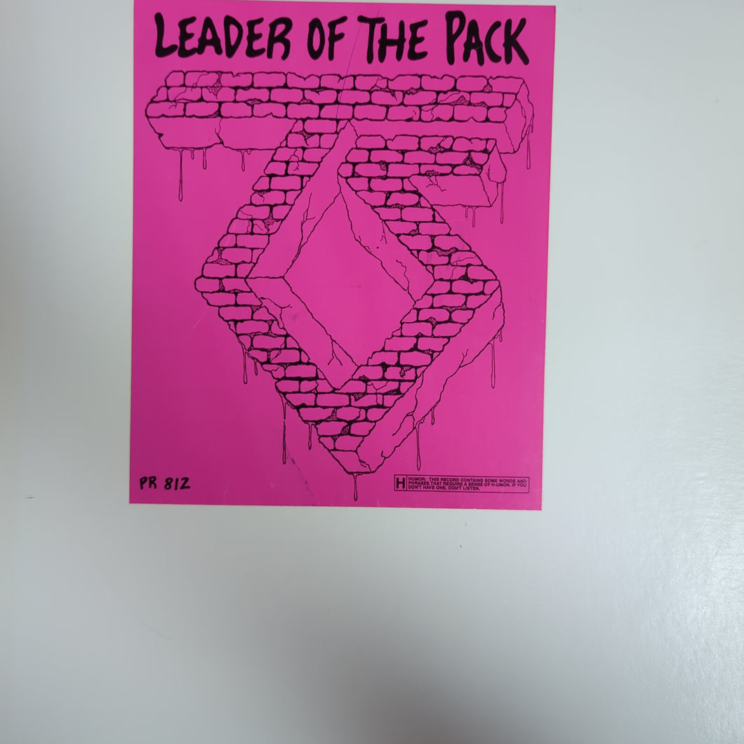 Twisted Sister - Leader Of The Pack (1985 12inch Promo Copy)