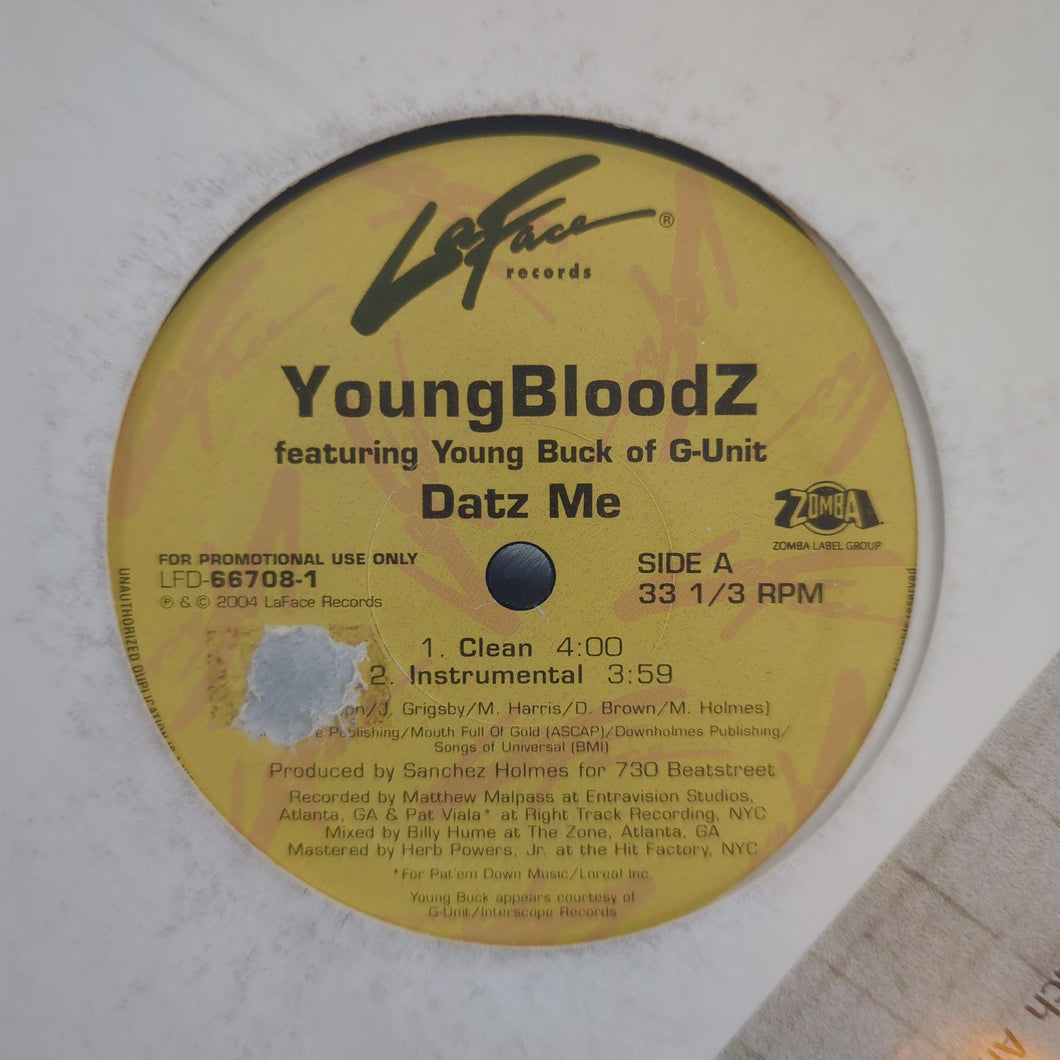 Young BloodZ Feat. Young Buck of G-Unit - Datz Me Label 541 (12