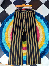 Load image into Gallery viewer, Alice &amp; Olivia Low Rise Striped Dress Pants SM
