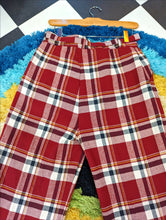 Load image into Gallery viewer, Second Hand Plaid High Waisted Pants M
