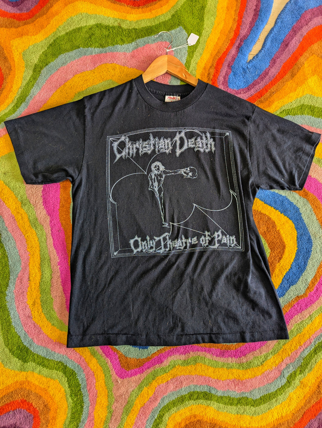 Vintage Christian Death Tour Shirt 1334 L