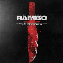 Load image into Gallery viewer, 2LP Rambo Last Blood - Movie Soundtrack (Combat Knife Silver Vinyl)
