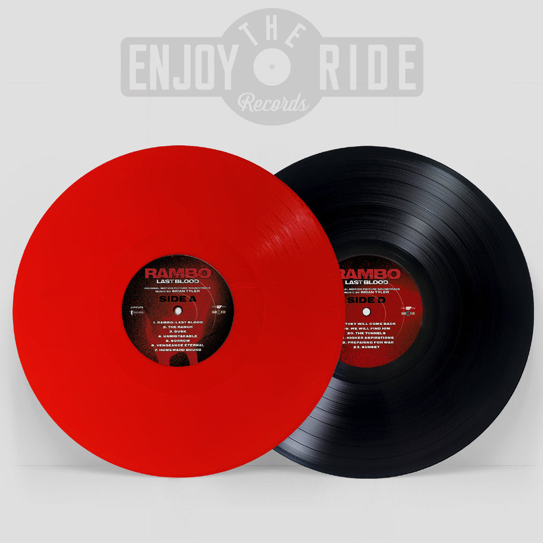 Rambo Last Blood - Movie Soundtrack (🔴 Red & ⚫ Black Vinyl)