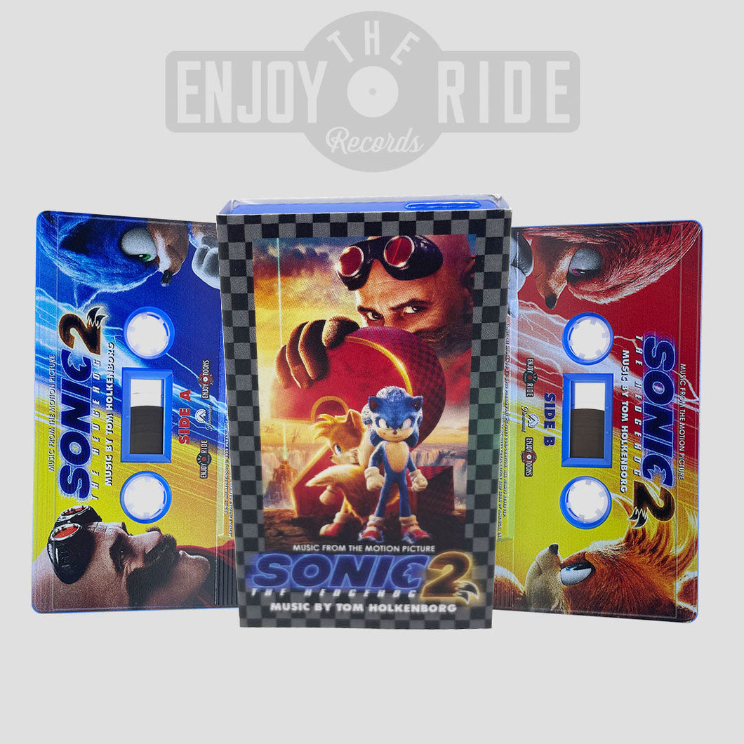 SONIC 2 CASSETTE TAPE (KNUCKLES RED)