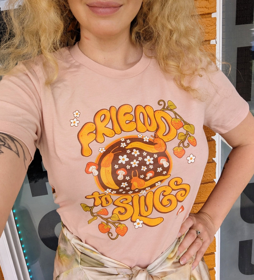 Friend to Slugs Soft T by Tessa Wilder