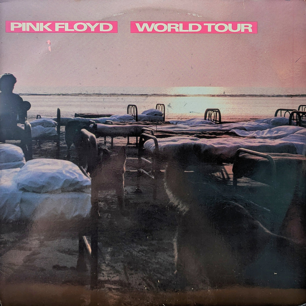 Pink Floyd - World Tour (1987 Live 3X LP Bootleg In Marbled Pink Vinyl)