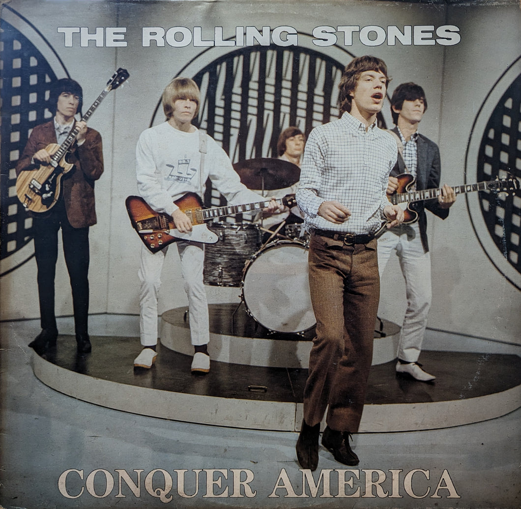 Rolling Stones, The - Conquer America (Live Bootleg Compilation 64-67 Pink Marbled Vinyl)