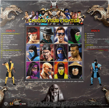 Load image into Gallery viewer, Mortal Kombat 1 &amp; 2 - Games Soundtrack (🔵 Blue &amp; 🟠 Orange Split Splatter Vinyl)
