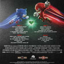 Load image into Gallery viewer, Sonic The Hedgehog 2 - Movie Score 2xLP (🔴 Red 🔵 Blue 🟠 Orange Vinyl)
