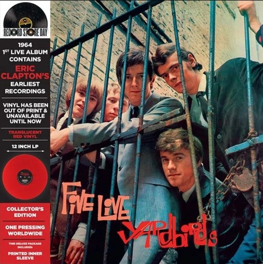 Yardbirds - Five Live Red Vinyl (RSD 2024)