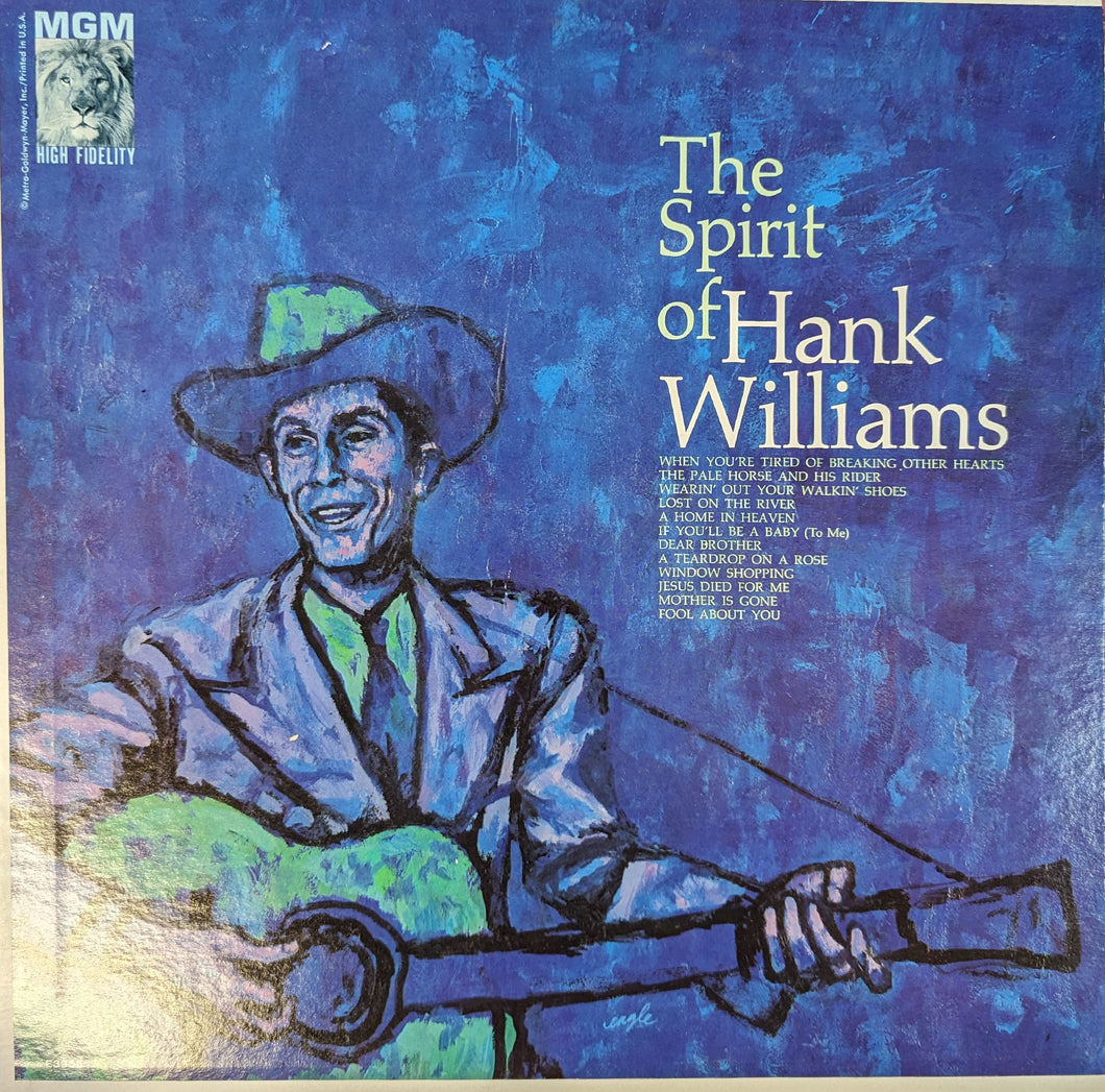 Williams, Hank - The Spirit Of Hank Williams