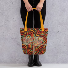 Load image into Gallery viewer, Totally Groovy Logo Tote Bag Black
