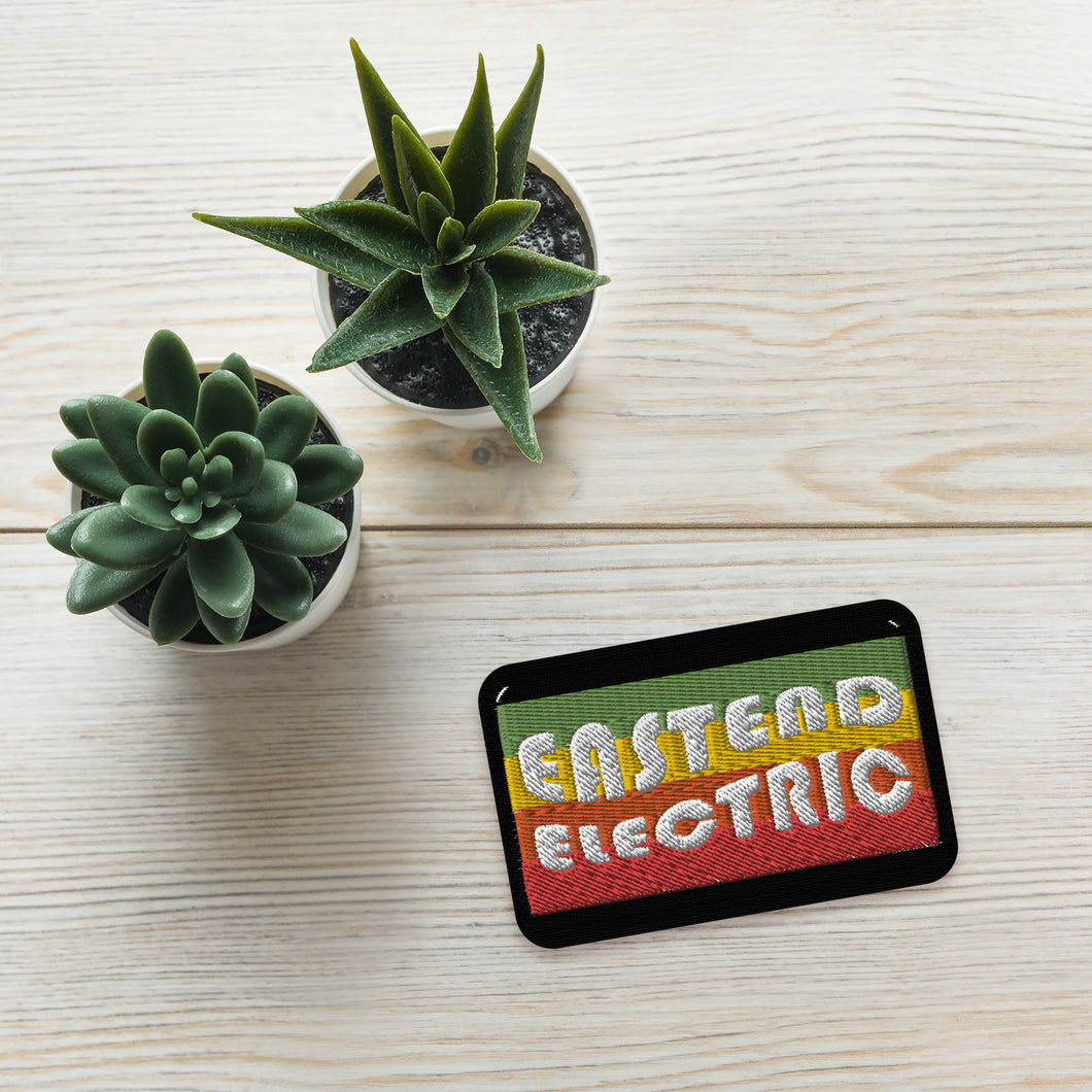 East End Electric Embroidered patches